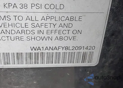 2020 Audi Q5 Premium 45 Tfsi Quattro S Tronic z USA, uszkodzony, nr VIN WA1ANAFY8L2091420